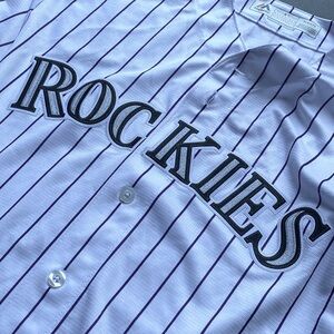Preowned Colorado Rockies Home Kyle Freeland Majestic Coolbase Jersey Men’s XL
